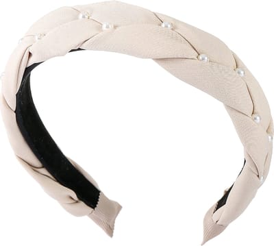 Emilie collection - haarband - ecru - parels - diadeem