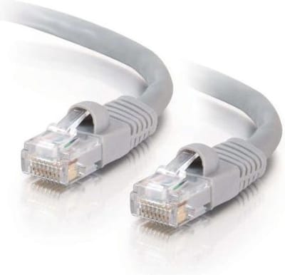 LogiLink CP1062U RJ45 Netwerkkabel, patchkabel CAT 5e U/UTP 3.00 m Grijs 1 stuk(s)