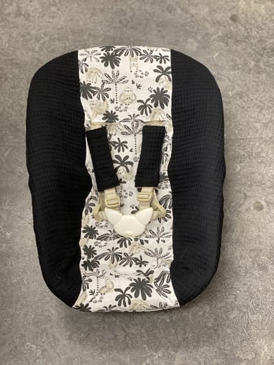 stokke newborn hoes Tripp Trapp zwart luiaard
