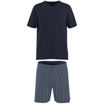 ESMARA MEN Heren shortama (Marineblauw, XXL)