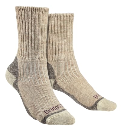 Bridgedale - Dames Wandelen Middelzware Merino Wol Sokken - Natuur