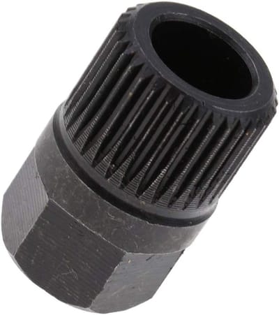 Shkalacar V-Pulley Removal Tool 33 Teeth Compatible with BMW Compatible with VW Compatible with Audi, Compatible with - ShopVlot