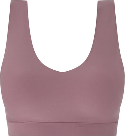 Chantelle Bralette top met vulling - Soft Stretch - Padded top - Bralette / BH Top naadloos dames - Rood - zwart - beige - M - Roze