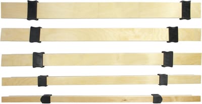 Hardheidsregelaars Lattenbodem - Verstelbare Lattenbodem - Individuele Hardheid Instellen - OEM Kwaliteit - 53 mm x 8 mm - Geel