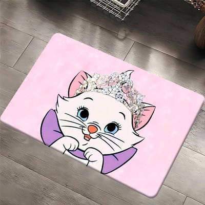 De A-Aristocats M-Marie Deurmat Kinderkamer Slaapkamer Decoratie Balkon Antislip Deurmat Woonkamer Deurmat Vloerkleed 40x60 cm