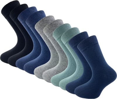 10 paar Kindersokken - SQOTTON® - Casual - Multicolor - Maat 19-22
