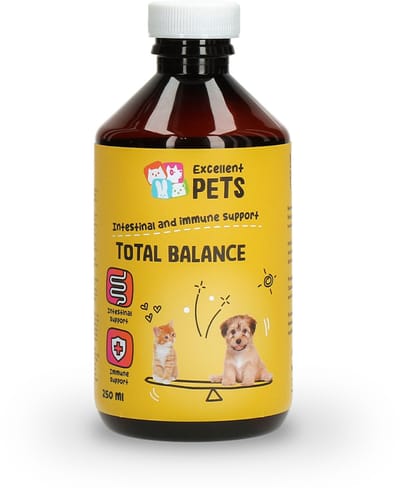 Excellent Pets Total Balance Cats & Dogs - 250 ml - Optimale groei en ontwikkeling - Immuunsysteem