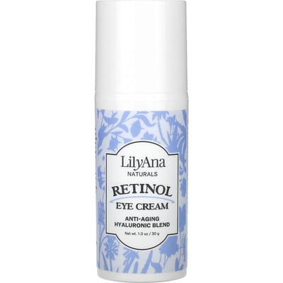 Lilyana Naturals, Crème Yeux Rétinol, 1 oz (30 g) white