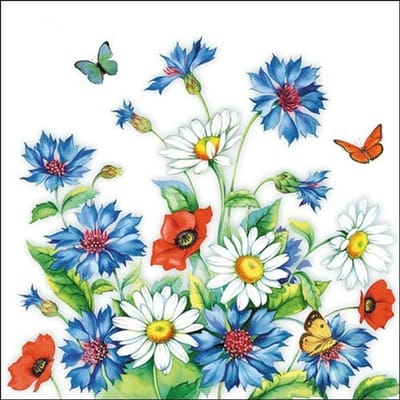 Ambiente - Lunch servetten - Cornflower