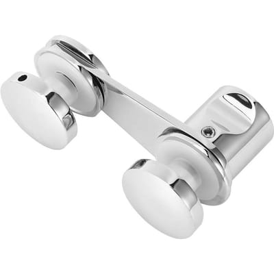 Serrure de porte en verre de salle de bain Loquet de verrouillage pour salle de douche pour usage sur portes de maison/bureau Décoration intérieure white