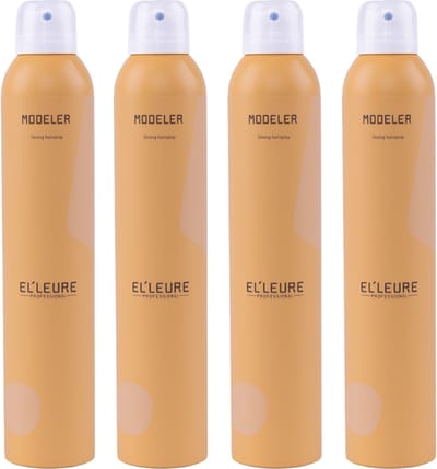 4x Elleure Modeler Sterke Haarlak 300ml