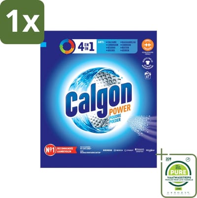 1 x Calgon - Wasmachinereiniger - Tegen Kalkaanslag / Corrosie / Wasmiddelresten / Geuren - 67 Wasbeurten - Wasmachinereiniger - Kalkverwijderaar - Wasmachineonderhoud - Wasmachine Reiniging - Wasmachine Schoonmaken