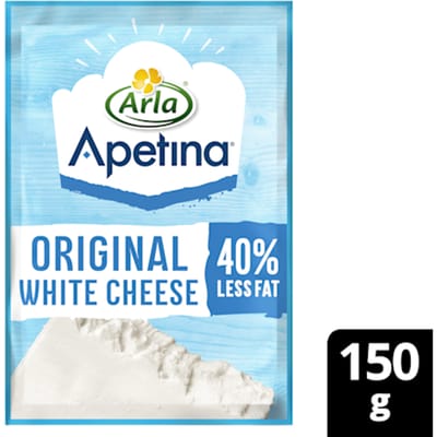 Witte kaas plak light