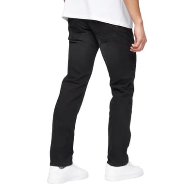 Crosshatch Heren Cadman Rechte Jeans (Zwart wassen)