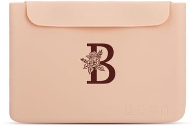 Allecto - Silicagel Make-uptas - Gepersonaliseerde Organizer - Compact en Handzaam - A-Z Initialen - Perfect Cadeau voor Vrouwen - Ideaal voor Rei