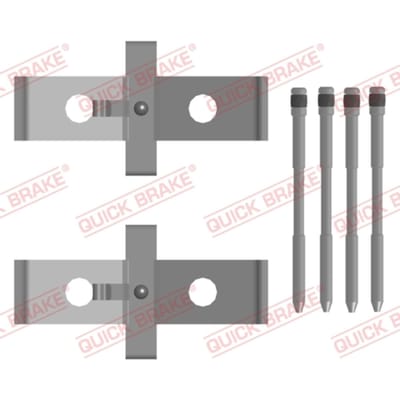 Toebehorenset, schijfremblok QUICK BRAKE 109-0136