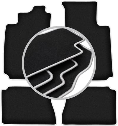 CARLUX-SILVER automatten voor: Renault Megane I sedan, klassieker, hatchback, grand tourer, stationwagen (1995-2002)