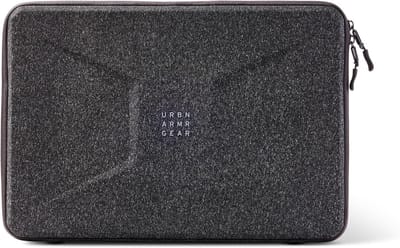Schokbestendige Laptop Sleeve 13-14 inch - Beschermhoes met Opbergvak - Donkergrijs