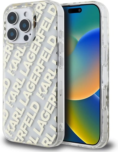 Karl Lagerfeld - iPhone 16 Pro - Phone Case - Gold