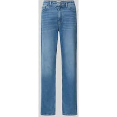 Straight Fit Jeans van katoenmix