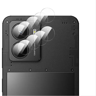 Dailygoody - Ultradunne cameralensbeschermer - HD gehard glas - Bescherming voor Fusion - 4-pack - Perfect voor fotografen - Ideaal voor dagelijks...