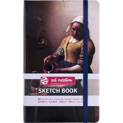 Talens Art Creation Schetsboek Het melkmeisje | 13 x 21 cm, 140 g, 80 vellen