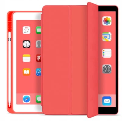 EtuiTab - SmartPencil Hoes - iPad Air 11 - Rood - Met Rysikhouder
