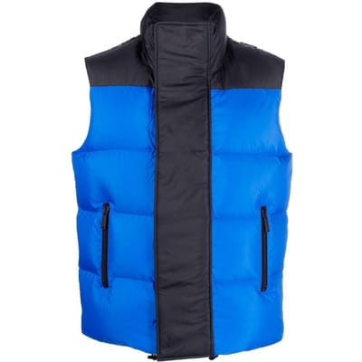 Dsquared2 blauw gilet donsjack