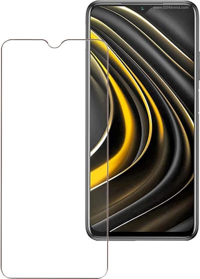 Screenprotector Glas - Tempered Glass Screen Protector Geschikt voor: Xiaomi Poco M3 / Redmi 9T - 1x