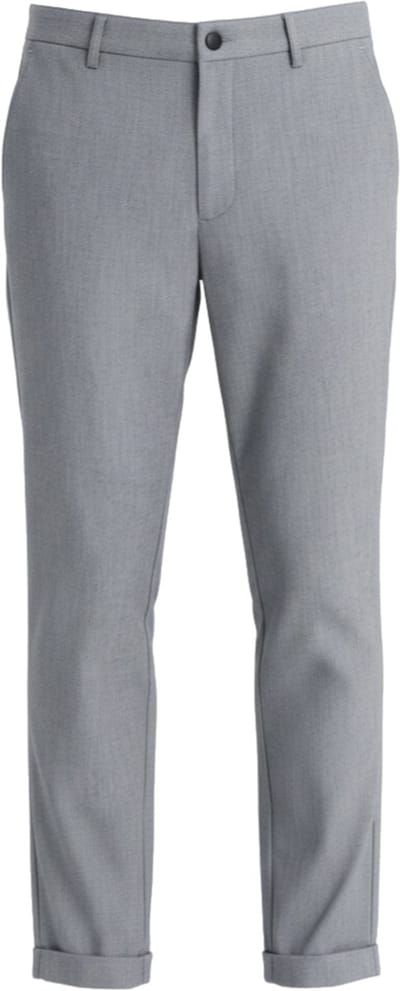 OMBRE Broek - Regular Fit - Rits - Effen Grijs S