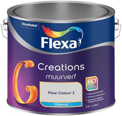 Flexa - Creations Muurverf Zijdemat - Flow Colour 1 - Mengverf - 2,5 L