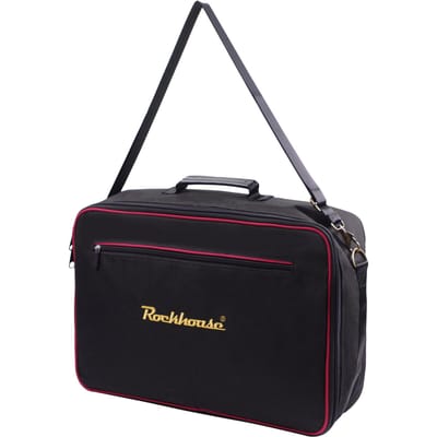 Sac à pédale effet Rockhouse, sac de transport pour planche à pédale de guitare, sac à main Portable en tissu Oxford avec fermeture éclair M noir