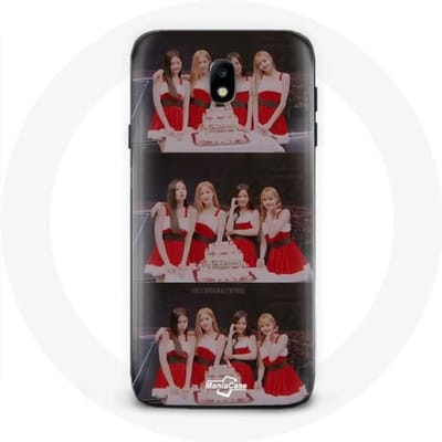 Coque pour Samsung Galaxy J7 2017 BLACKPINK Cadeau de Noël Chanson Last Christmas
