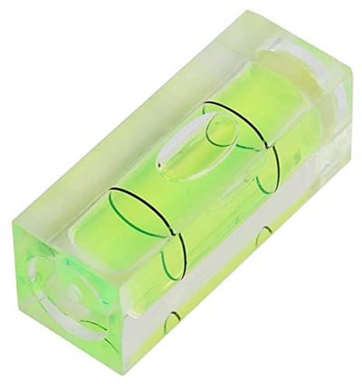 Dailygoods- Waterpas Mini 5 Stuks - Precisie Niveau - Compact 15x15x40mm - Kunststof ABS - Gebruiksvriendelijk - Voor Meten van Balans