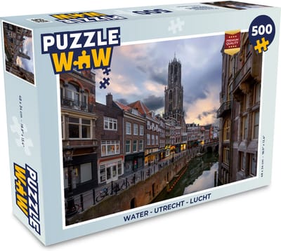 Puzzel Water - Utrecht - Lucht - Legpuzzel - Puzzel 500 stukjes