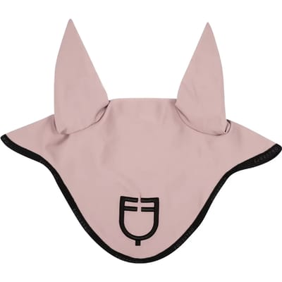 Korte muts van technische stof met logo Equestro