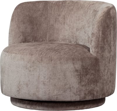 WOOOD Popular Fauteuil - Polyester - Taupe - 72x81x80