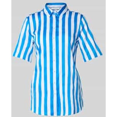 Regular fit blouse met 1/2-mouwen
