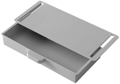 Dailygoods- Lade Organizer - Onder Bureau - ABS - Zelfklevende Opbergdoos - Kantoor/Thuis - 23.5x10.5x3.5cm - Duurzaam