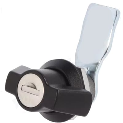Vlinderslot – Aluminium/Zink legering – 18 mm - 1333 sleutel
