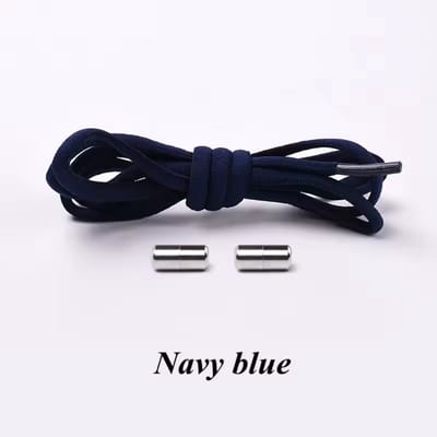 Schoenveter - Donkerblauw - Donkerblauwe schoenveters - Schoenveter met magneetsluiting - Magnetische Schoenveters