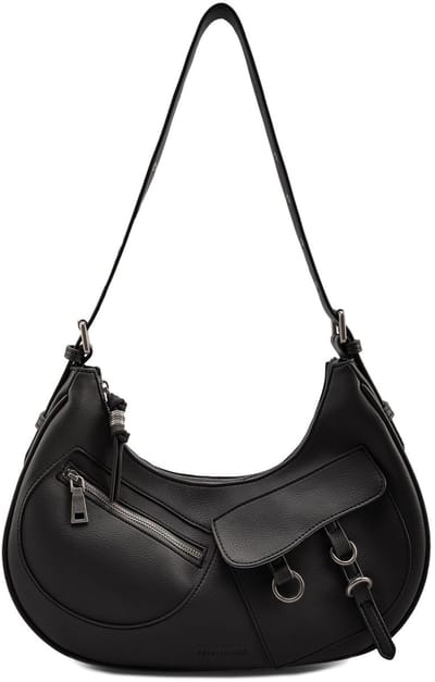 FREDsBRUDER schoudertas My Bestie Shoulderbag With Pockets Black zwart