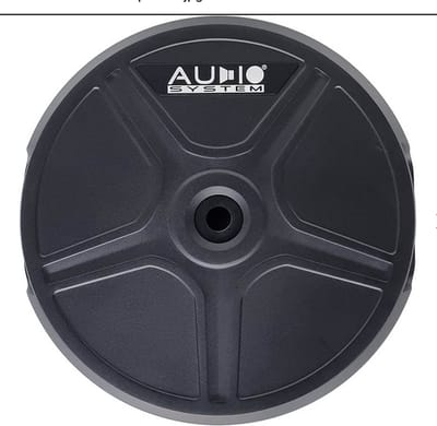 28 cm passieve reservewiel subwoofer met aluminium behuizing