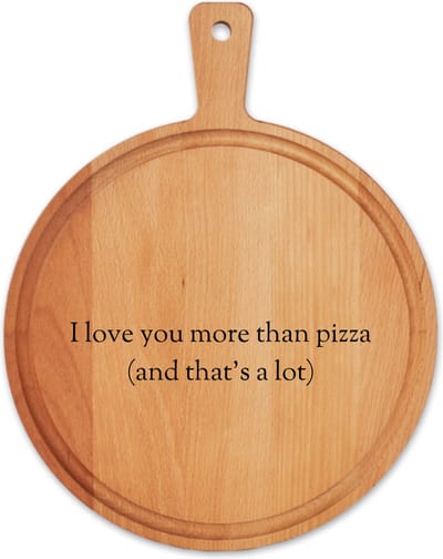 JM Woods - Borrelplank - Serveerplank - Hapjesplank - PIZZAPLANK - Cadeau tip!