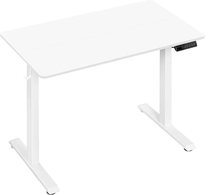 Benelux Select Sta Bureau Electrisch – Sta Bureau – Zit Sta Bureau Elektrisch 120 x 60 – USB Laadpunt – 120 x 60 x 76 - 120 cm