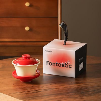 Tasse à thé de haute valeur Fantexi, tasse à café, coffret cadeau créatif, tasse à thé en céramique à fleurs, tasse à dessert/glace, souvenir 200-30ml