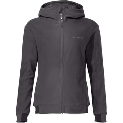 Vaude Neyland Fleece Hoodie - Phantom black - Maat Damen_EU 38