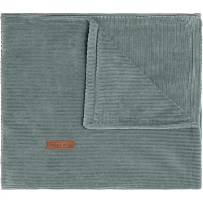 Baby's Only Wiegdeken - Baby deken Sense - Dekentje voor jongens en meisjes - 1.6 TOG - 70x95 cm - Zeegroen - Zachte rib corduroy stof