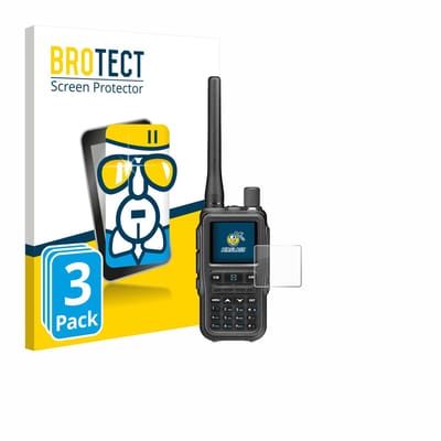 Screenprotector 3 Stuks voor Baofeng UV5RMINI Beschermglas transparant