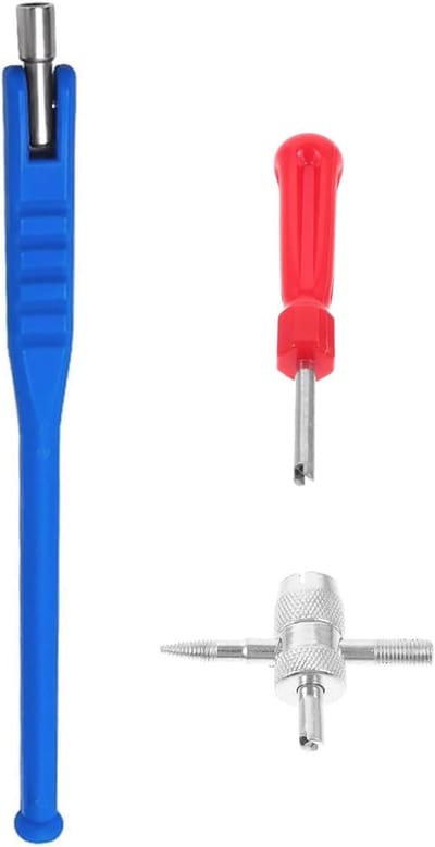3 Stuks Universele Tubeless Bandenventielen voor Fiets en Auto